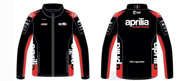 Aprilia Racing Teamwear 2022 Kollektion - Softshell Jacke XL